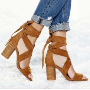 RAYE X REVOLVE Mia Heel Sandals Size 7.5